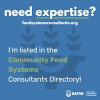 need expertise? listed in the community food systems consultants directory